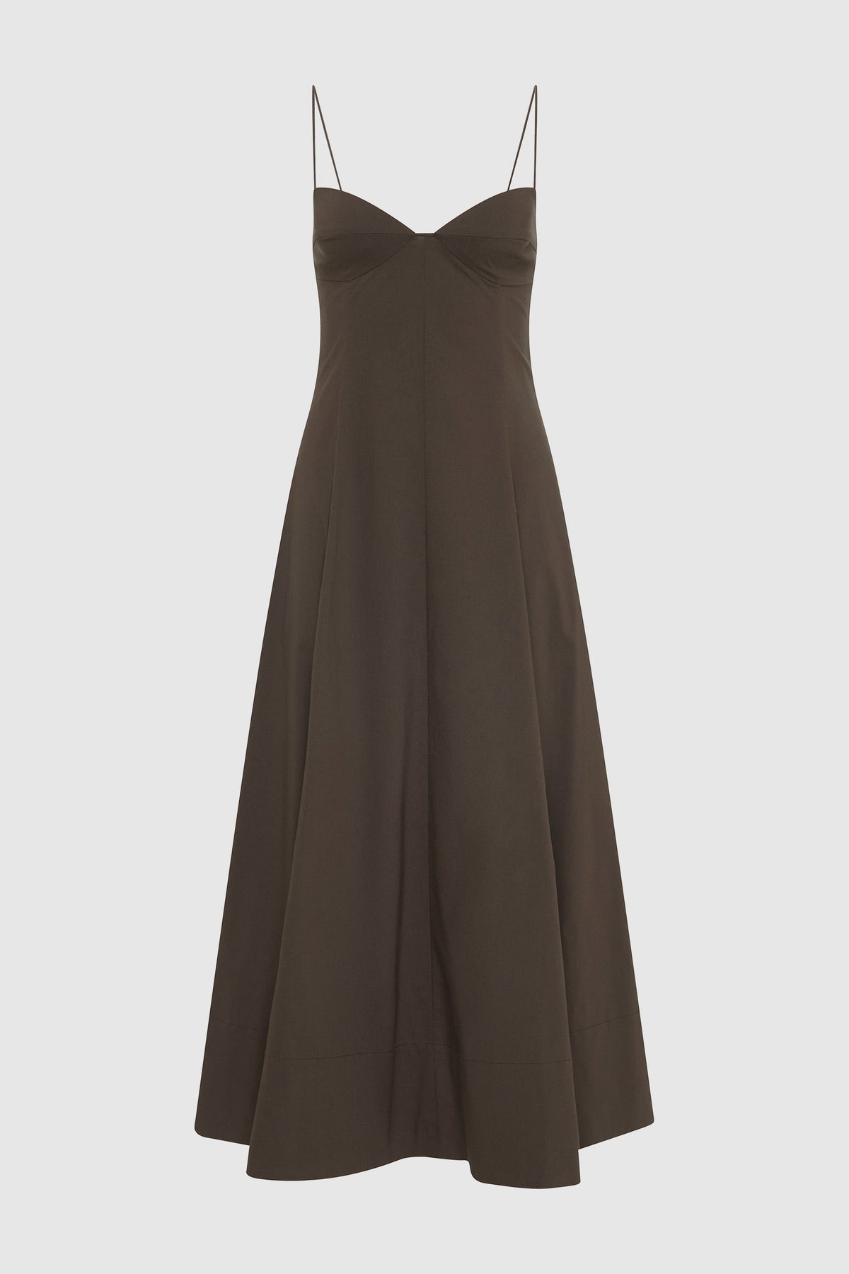 St. Agni Cami Dress in Wood