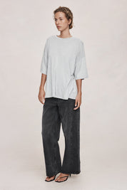 Marle Grey Hele Oversized Tee