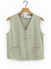 Vintage Sage Saks Fifth Ave 2 Piece Set - as is