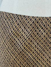 Vintage Limited Silk Midi Skirt
