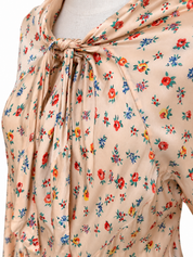Vintage 1930's Silk Bias Cut Gown