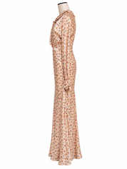 Vintage 1930's Silk Bias Cut Gown