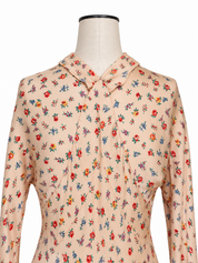 Vintage 1930's Silk Bias Cut Gown