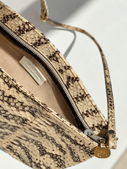 Vintage Saks Snakeskin Purse