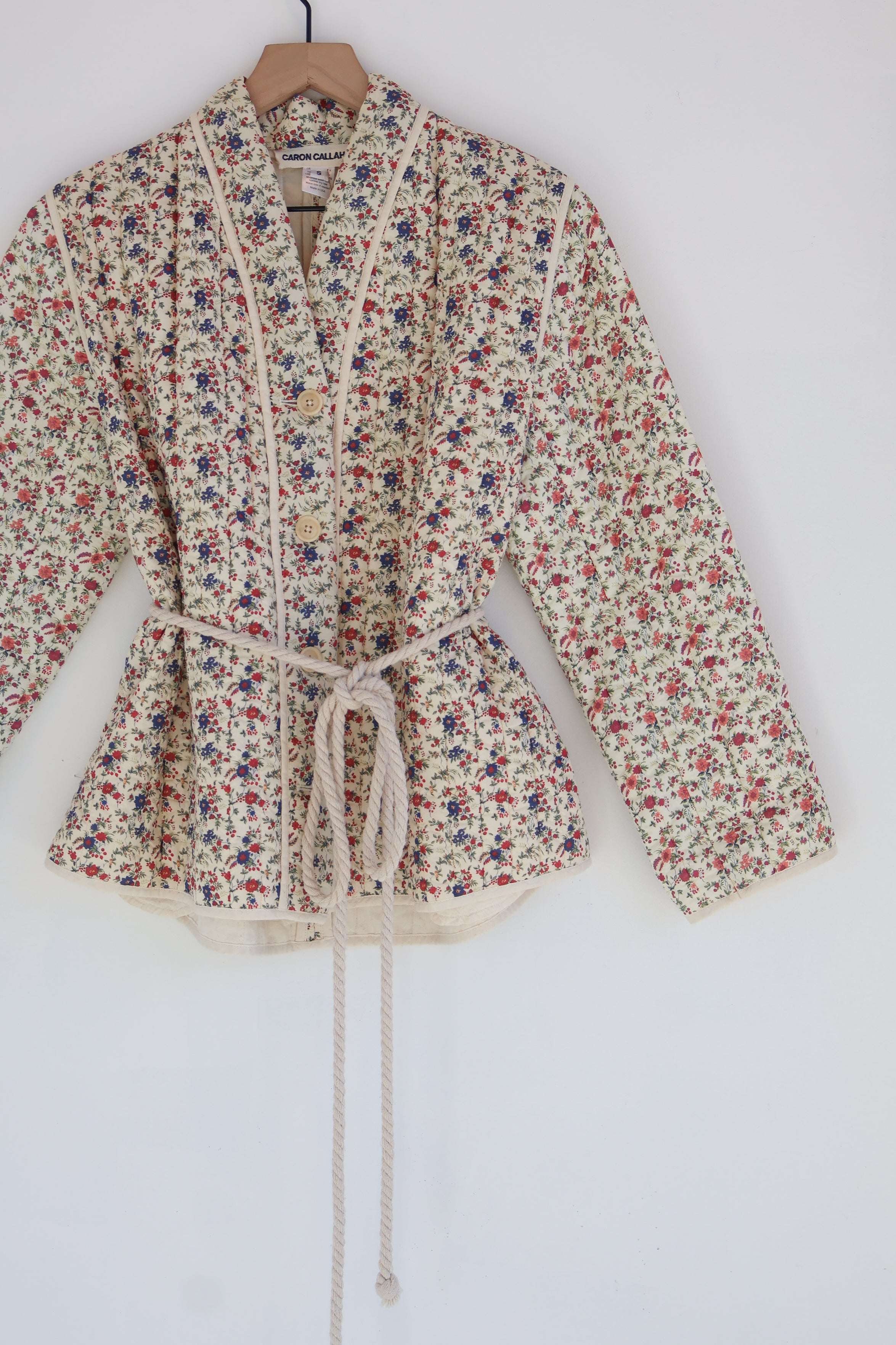Caron Callahan Quilted Cotton Jacket