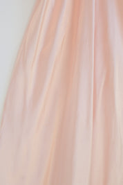 Vintage 1940s Pink Bias Satin Slip Dress