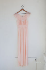 Vintage Silky Pink Slip Dress