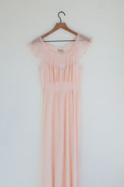 Vintage Silky Pink Slip Dress