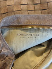 Preloved Bottega Veneta Intrecciato Twist Suede Bag with Top Handle