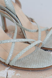 Vintage Kate Spade Silver Heels