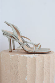 Vintage Kate Spade Silver Heels