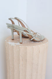 Vintage Kate Spade Silver Heels