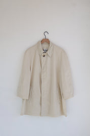 Vintage Cream Trench Coat