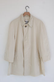 Vintage Cream Trench Coat