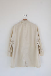 Vintage Cream Trench Coat