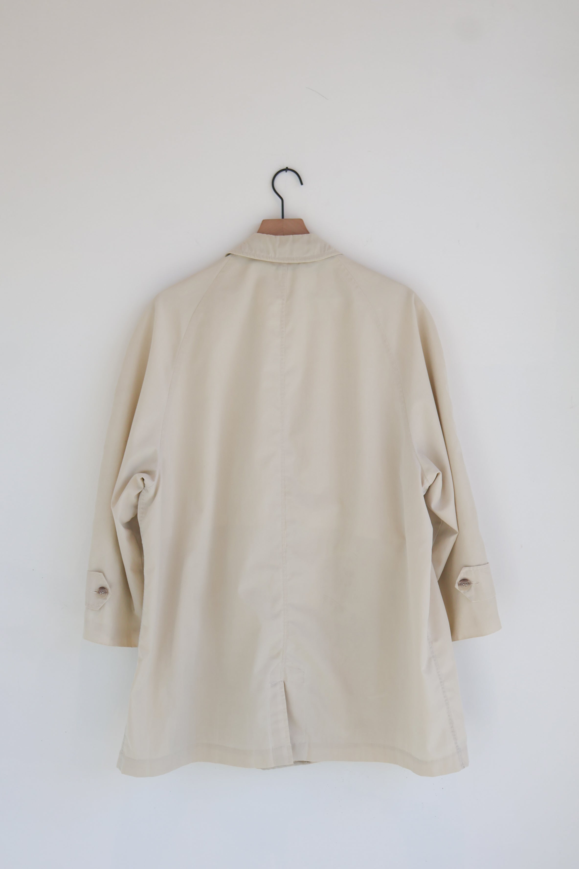 Vintage Cream Trench Coat