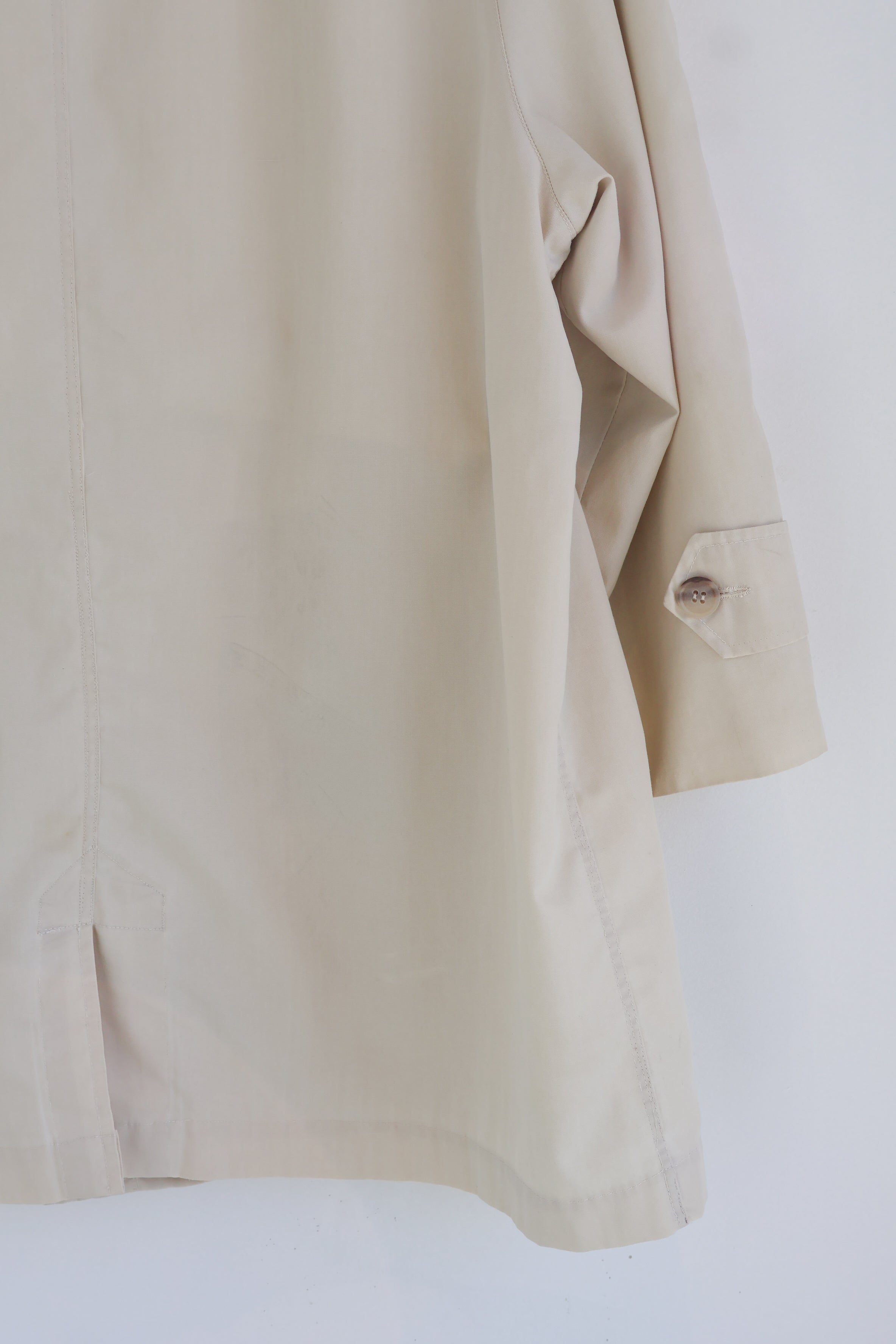 Vintage Cream Trench Coat