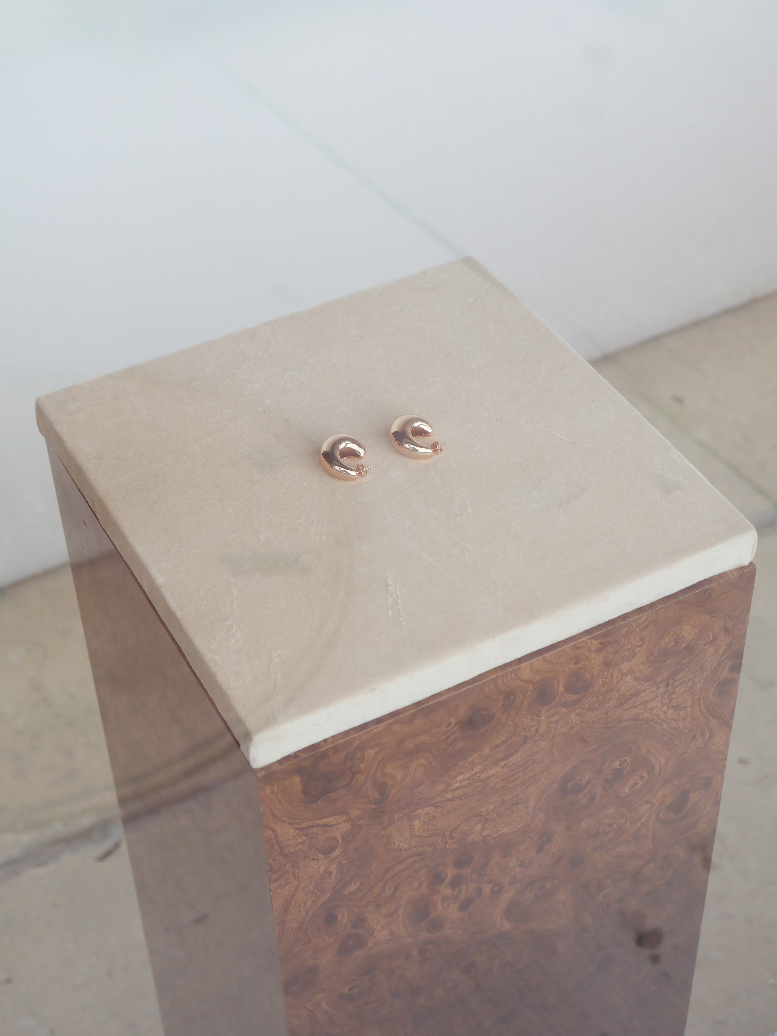 Gold Bobbi Hoops