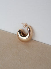 Gold Bobbi Hoops