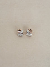 Cleo Two-Toned Stud Earrings