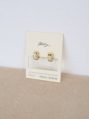 Gold Samantha Hoops