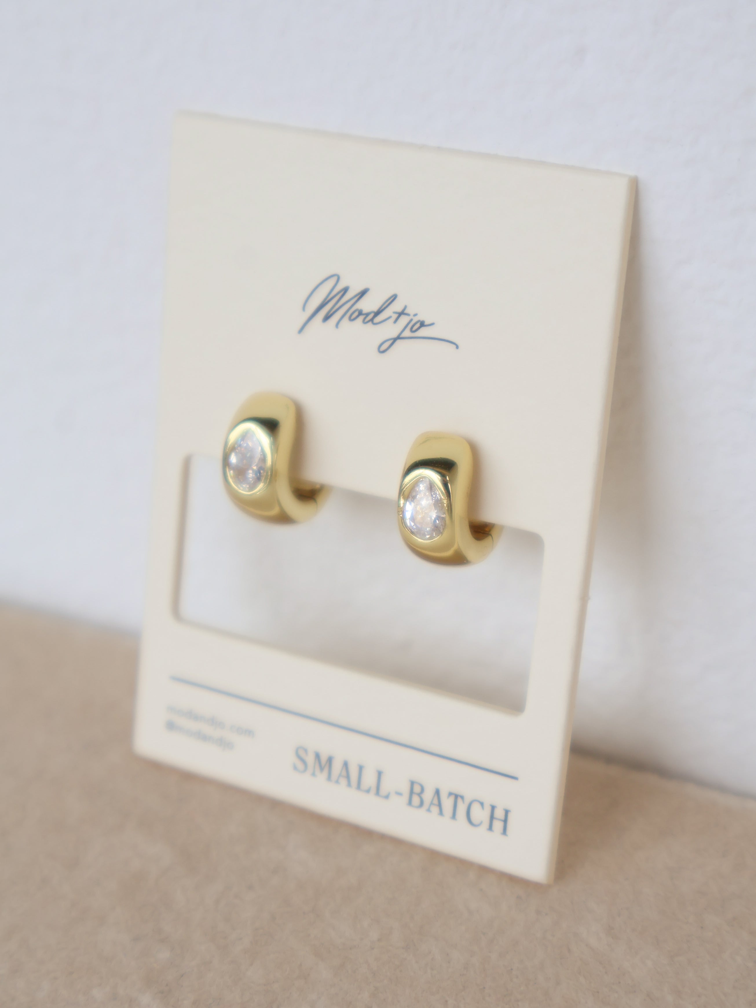 Gold Samantha Hoops