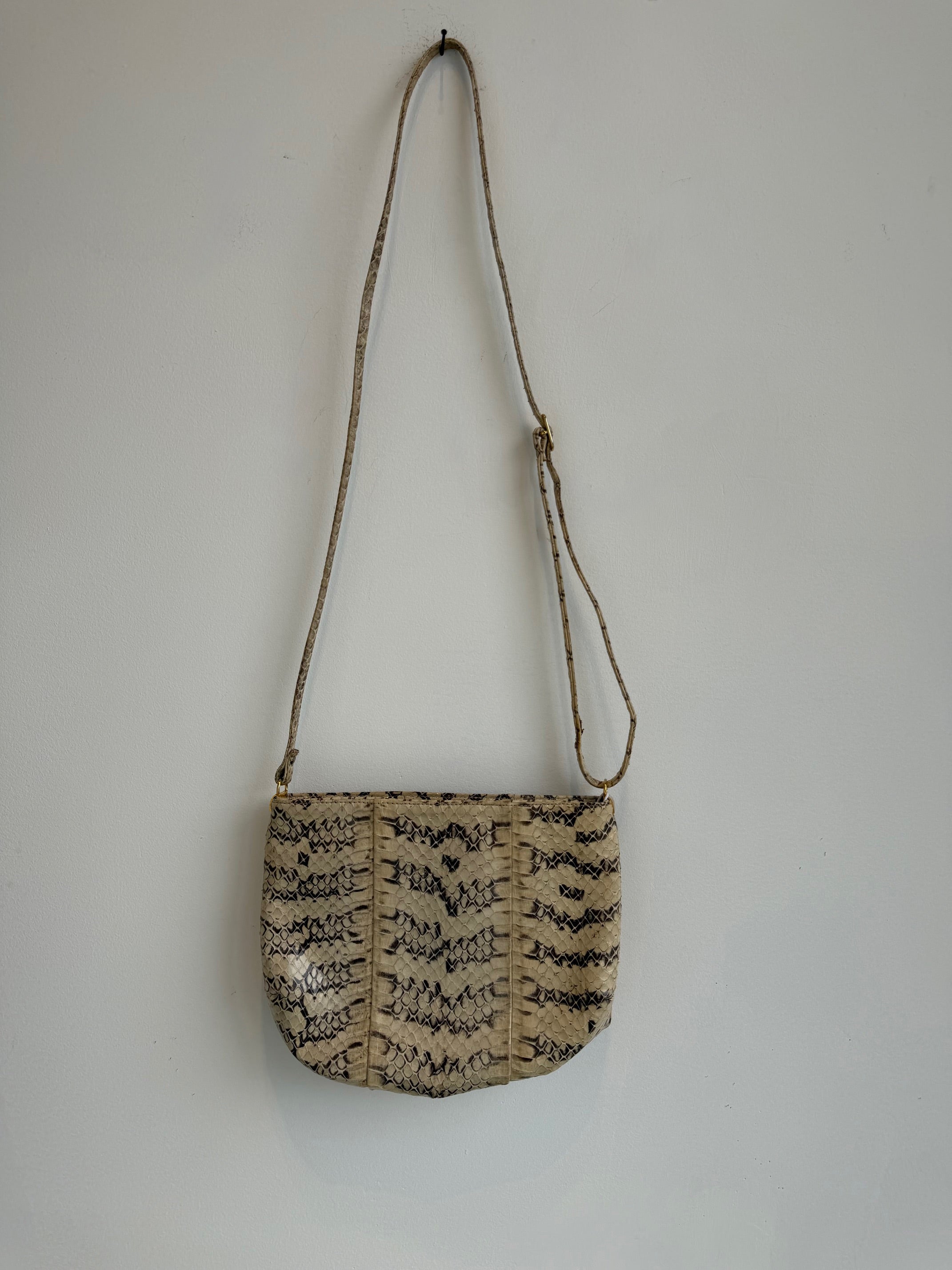 Vintage Saks Snakeskin Purse