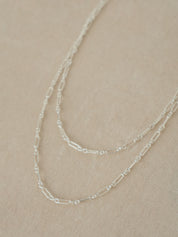 Sterling Silver Sutton Layered Necklace