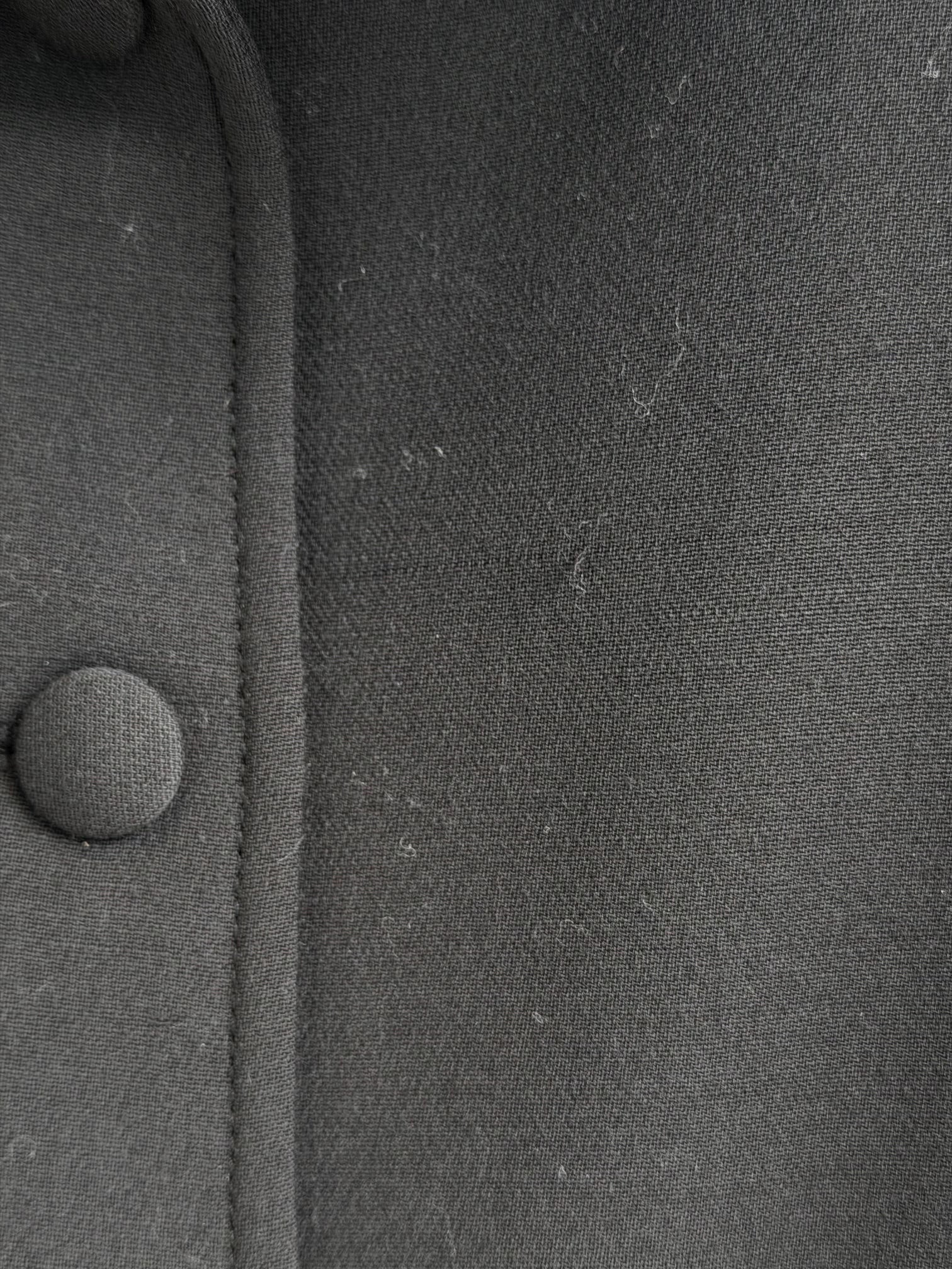 Vintage Bergdorf Goodman Black Wool Jacket