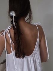 Ivory Organic Gauze Dress