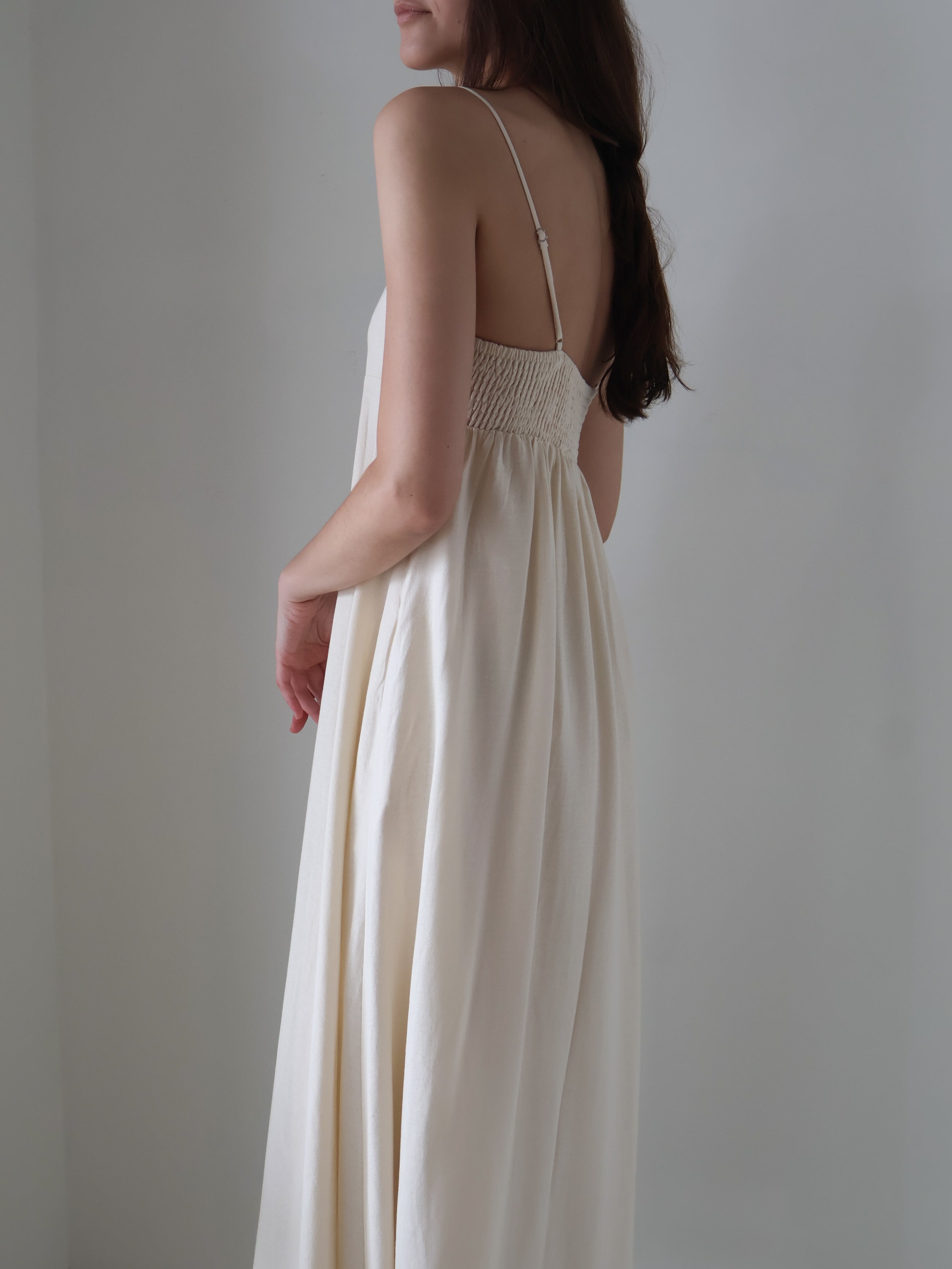 Ecru Clove Maxi Dress