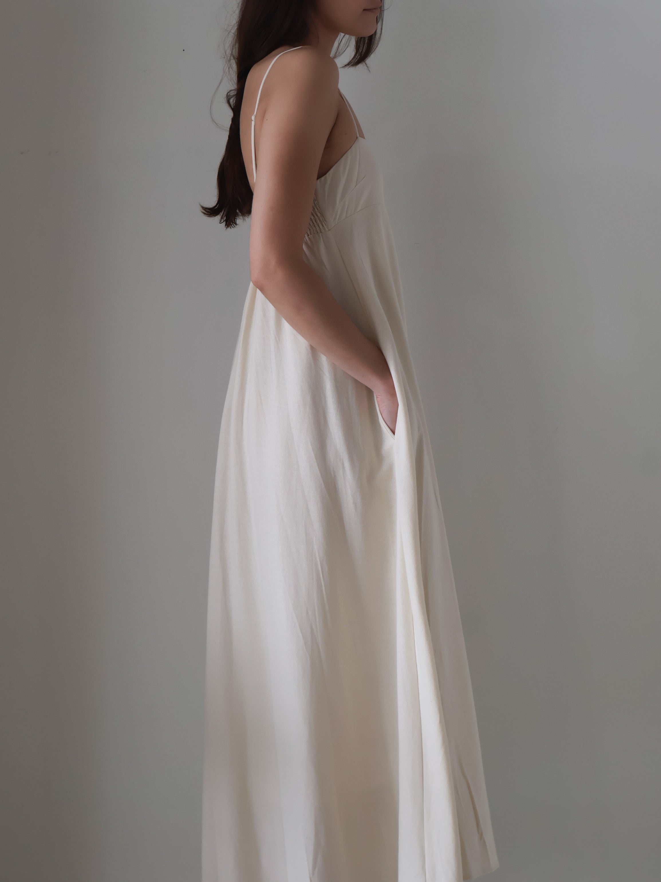 Ecru Clove Maxi Dress