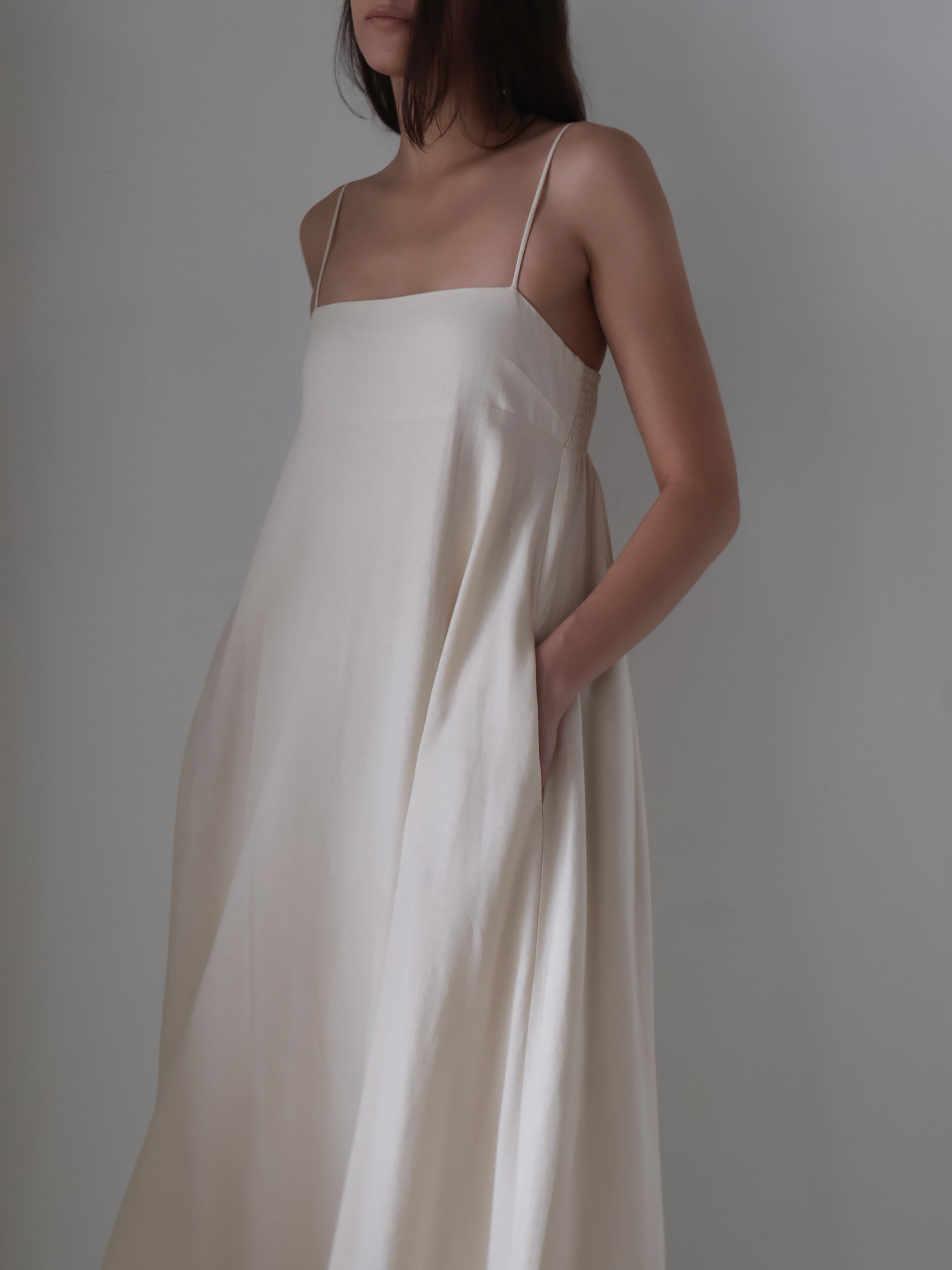 Ecru Clove Maxi Dress
