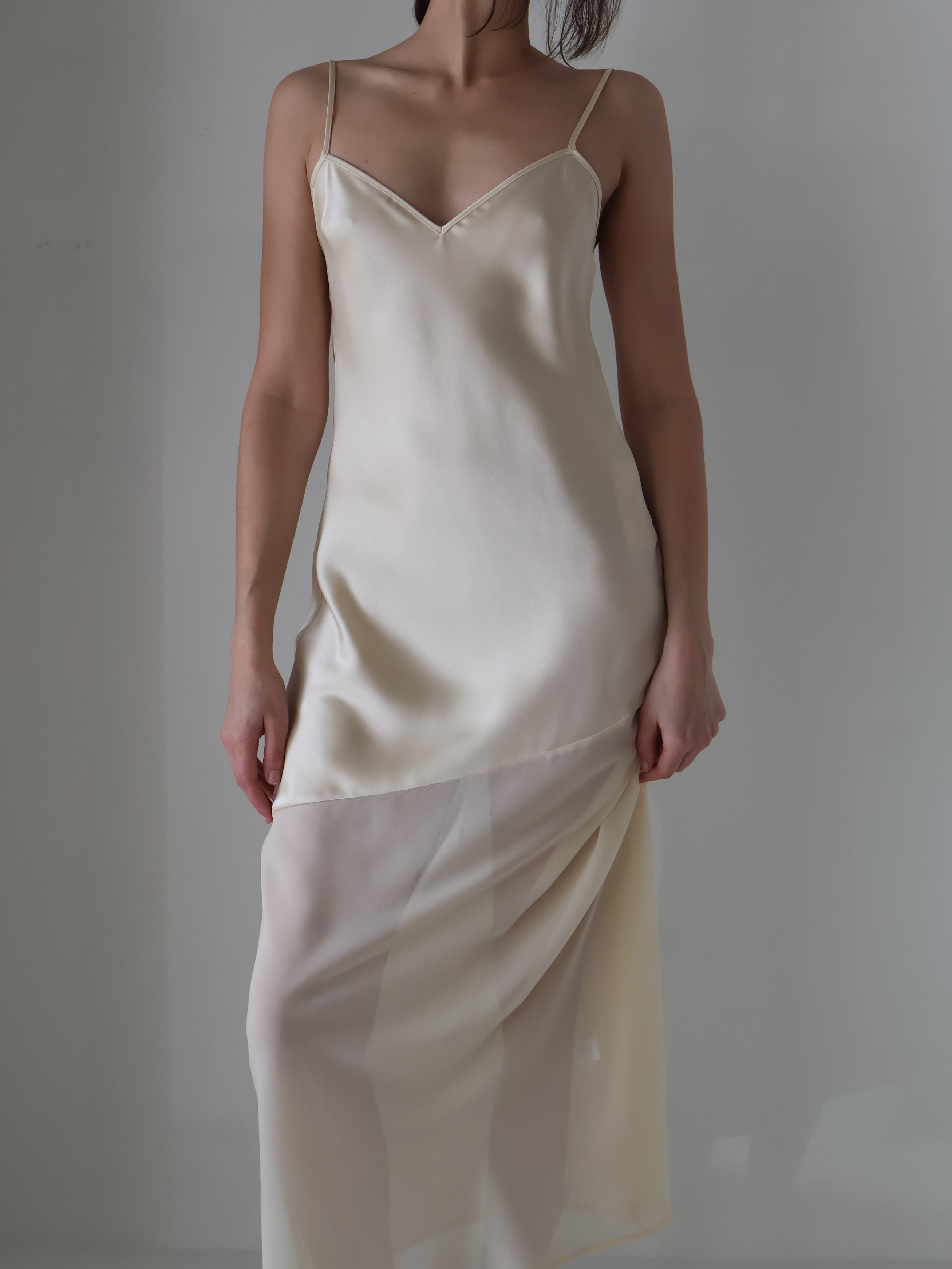 Ownley Buttercream Alize Midi Dress