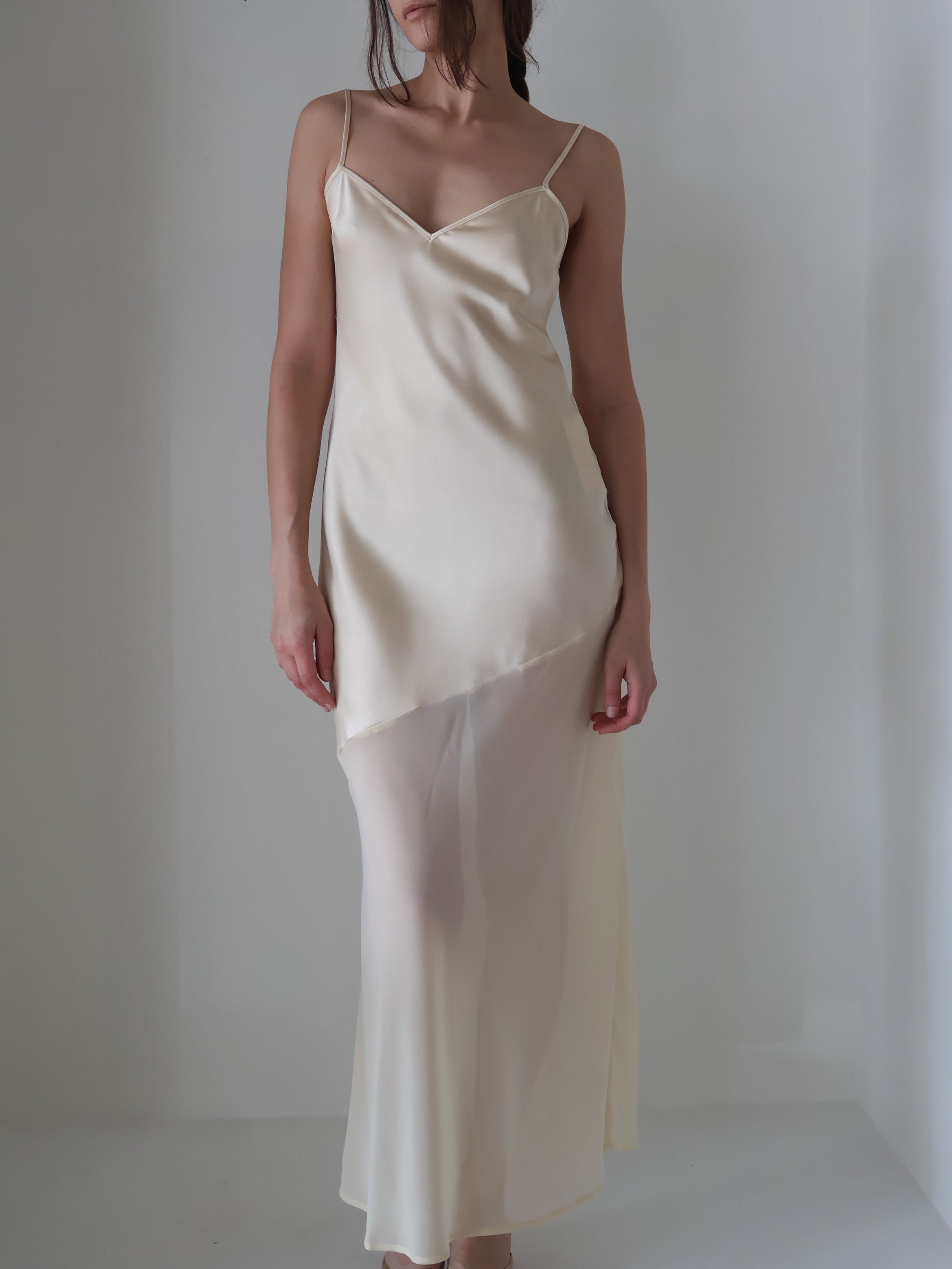 Ownley Buttercream Alize Midi Dress
