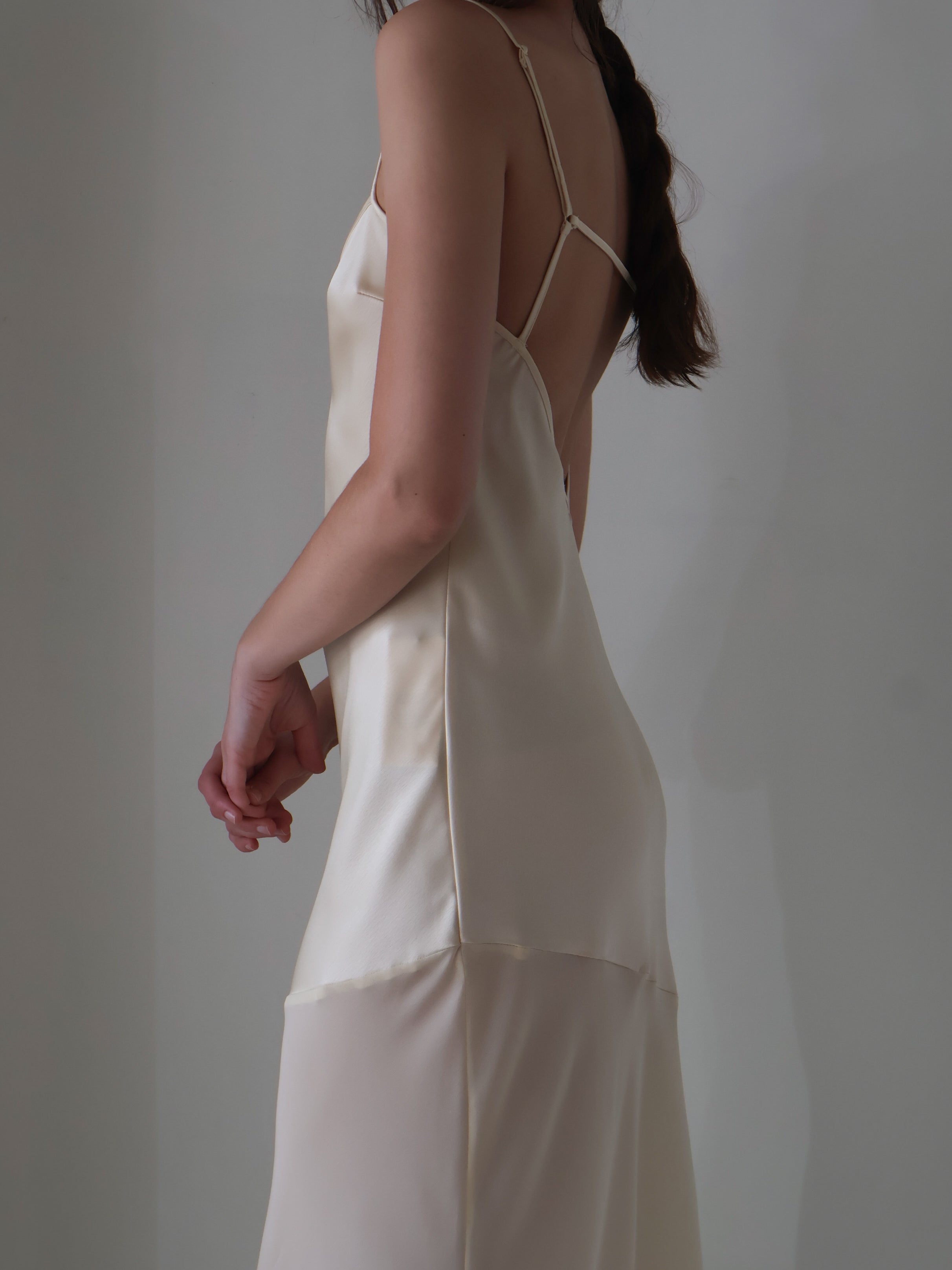 Ownley Buttercream Alize Midi Dress