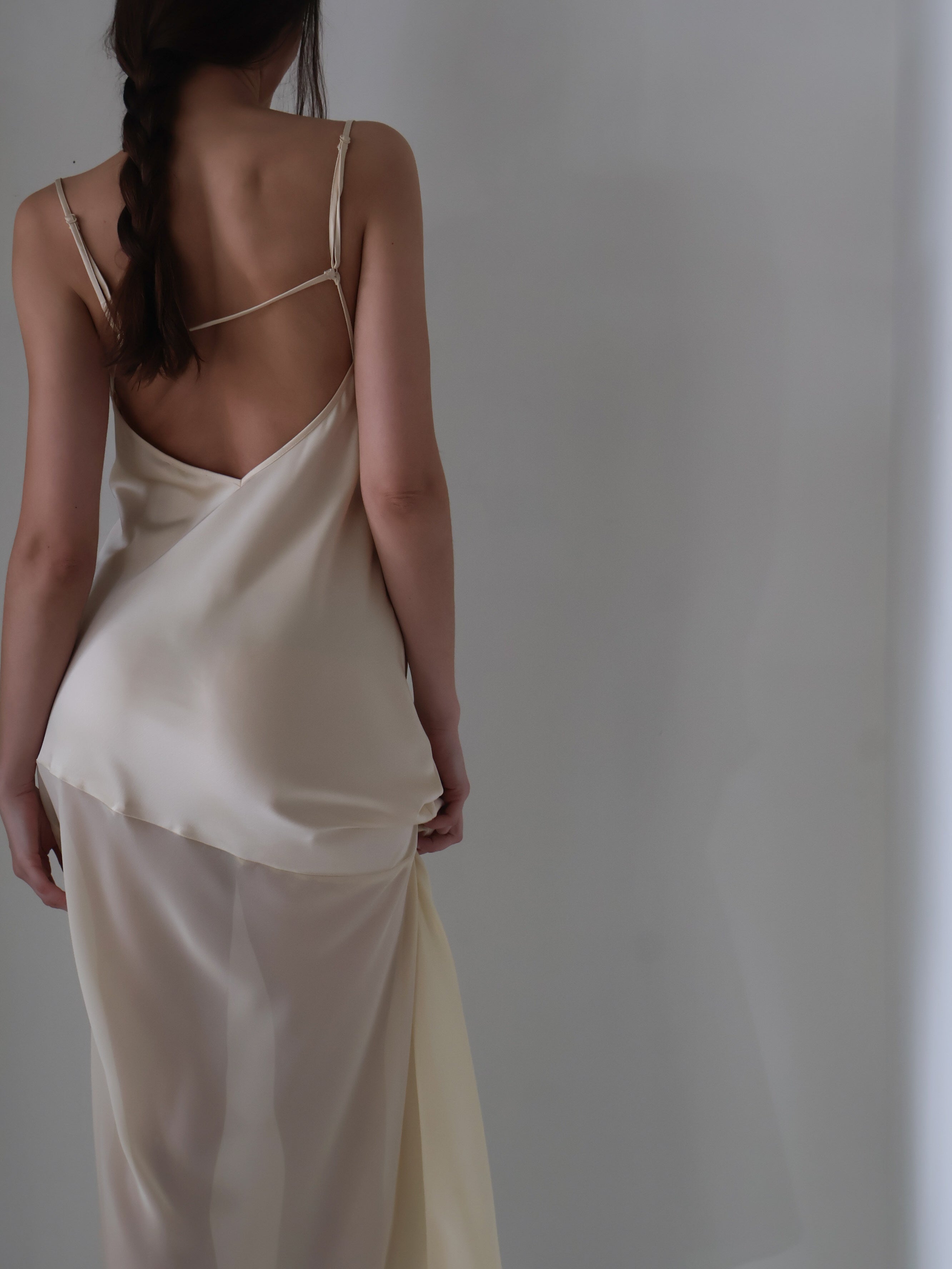 Ownley Buttercream Alize Midi Dress