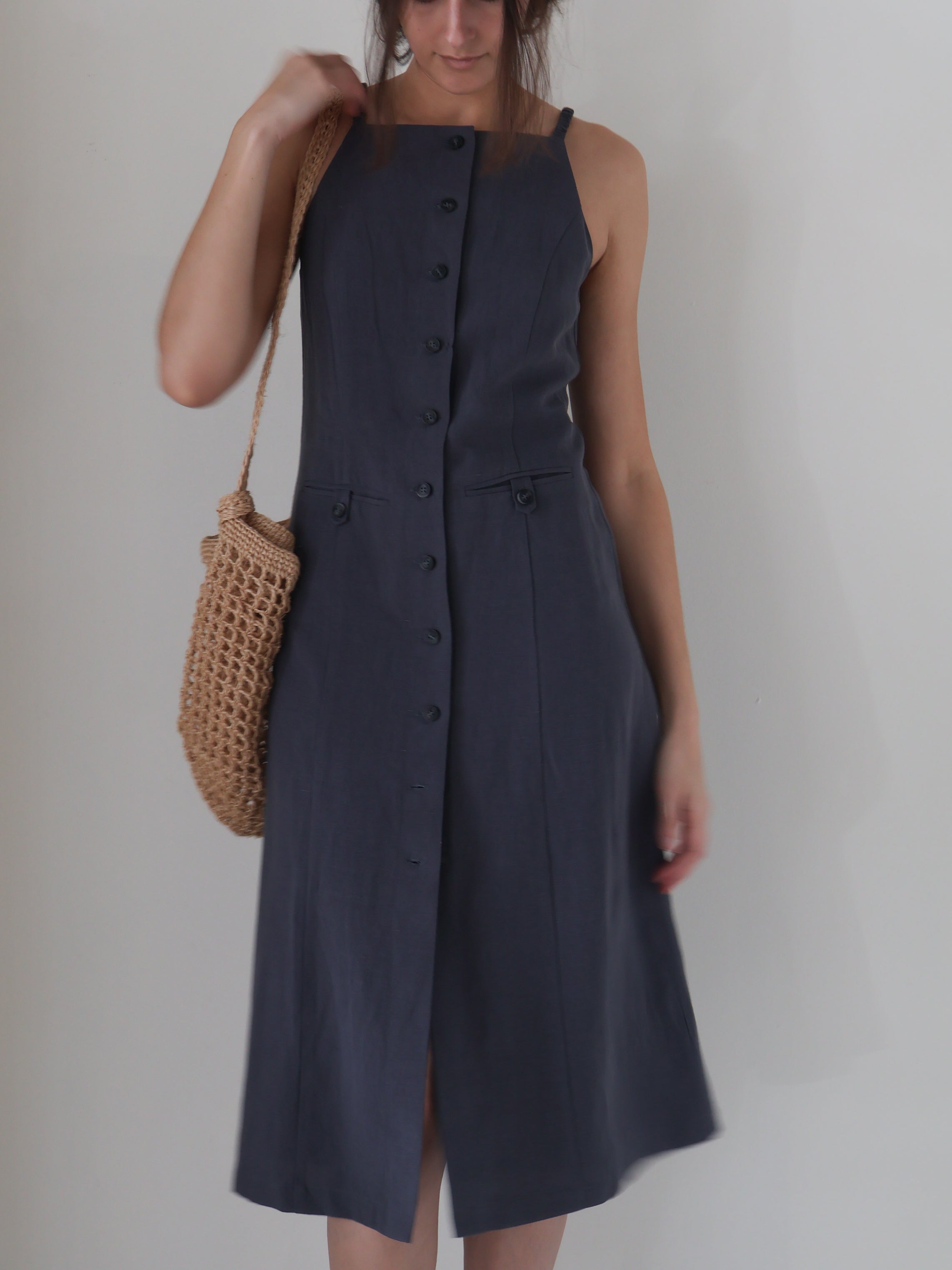 Rue Sophie Orion Blue Apéro Dress