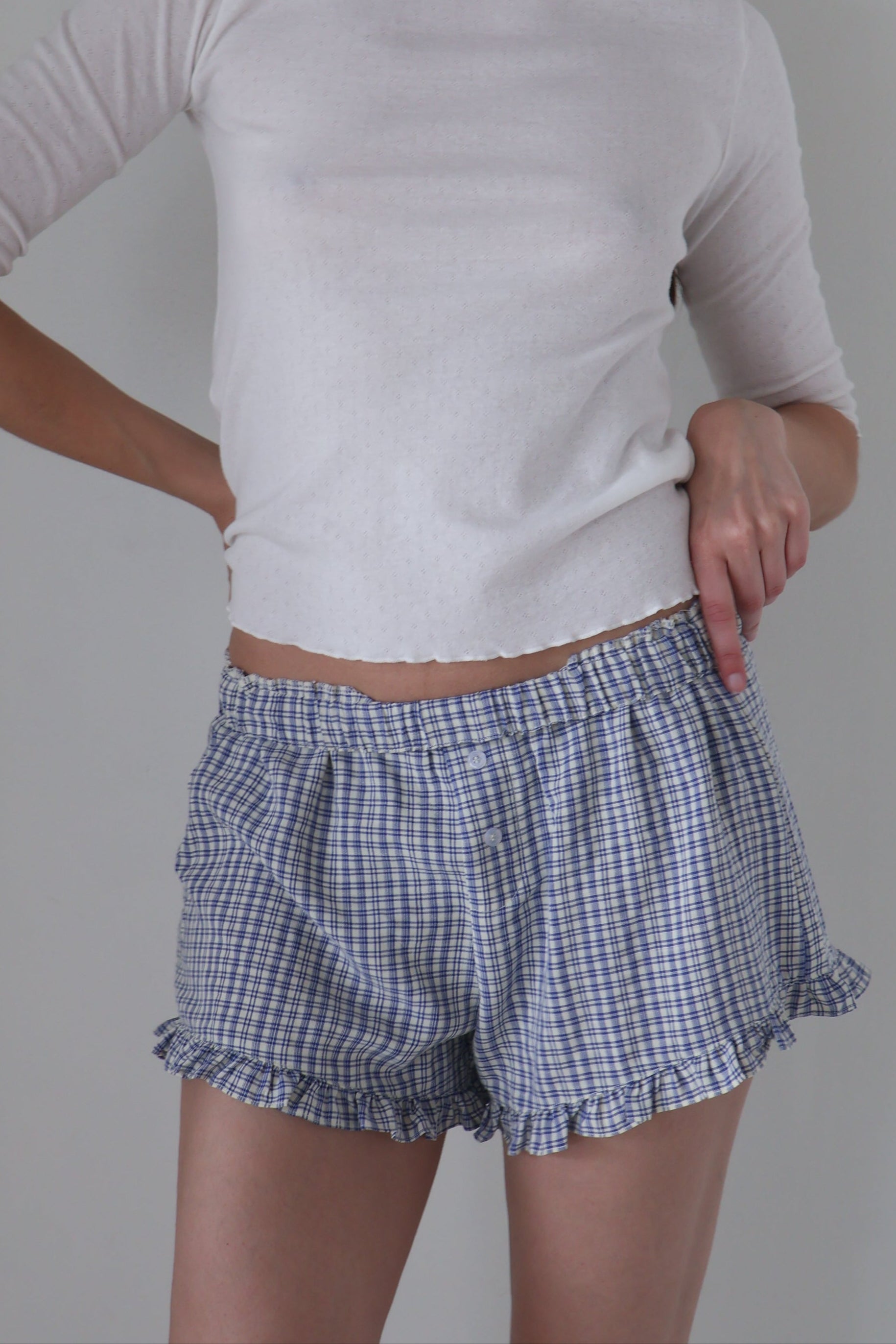 Ivory Ballet Pointelle Tee