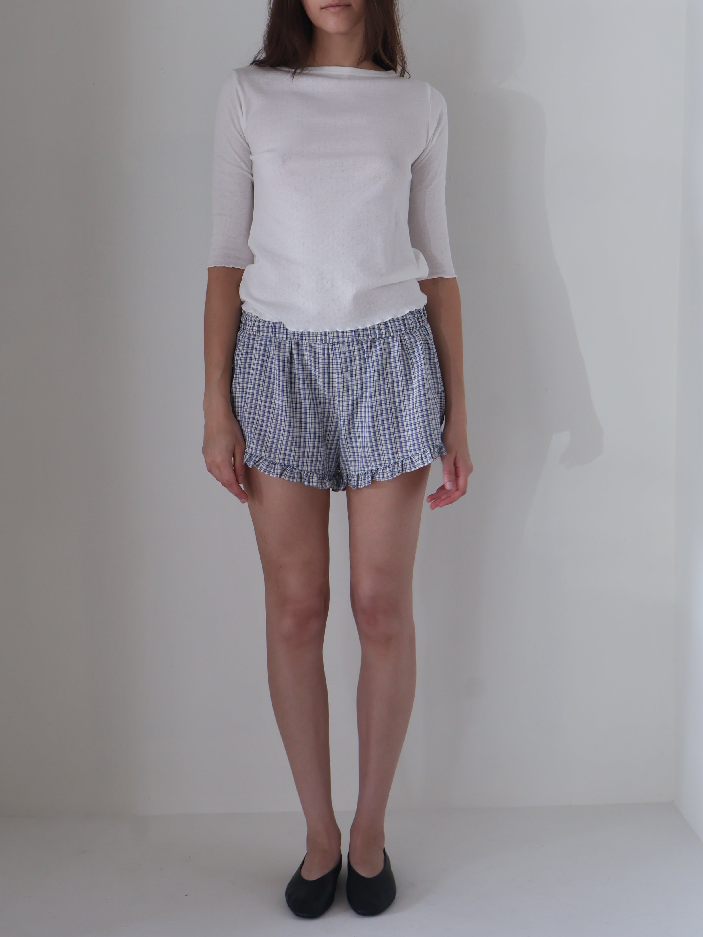 Ivory Ballet Pointelle Tee