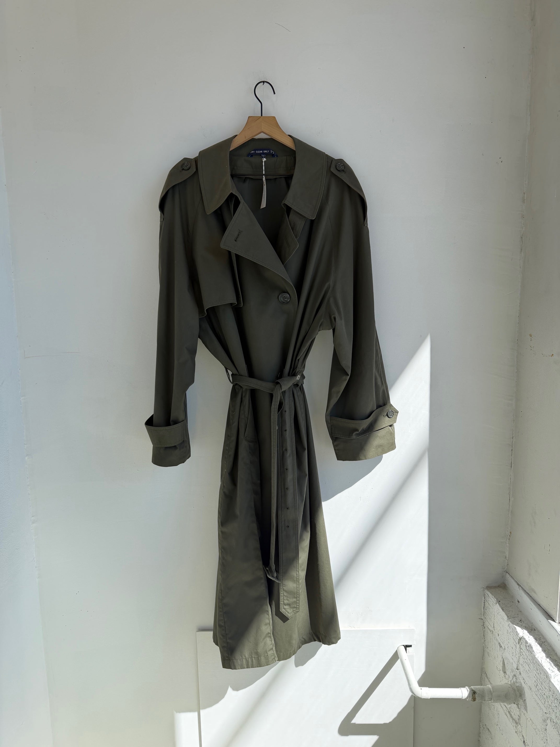 Vintage Double Breasted Trench Coat