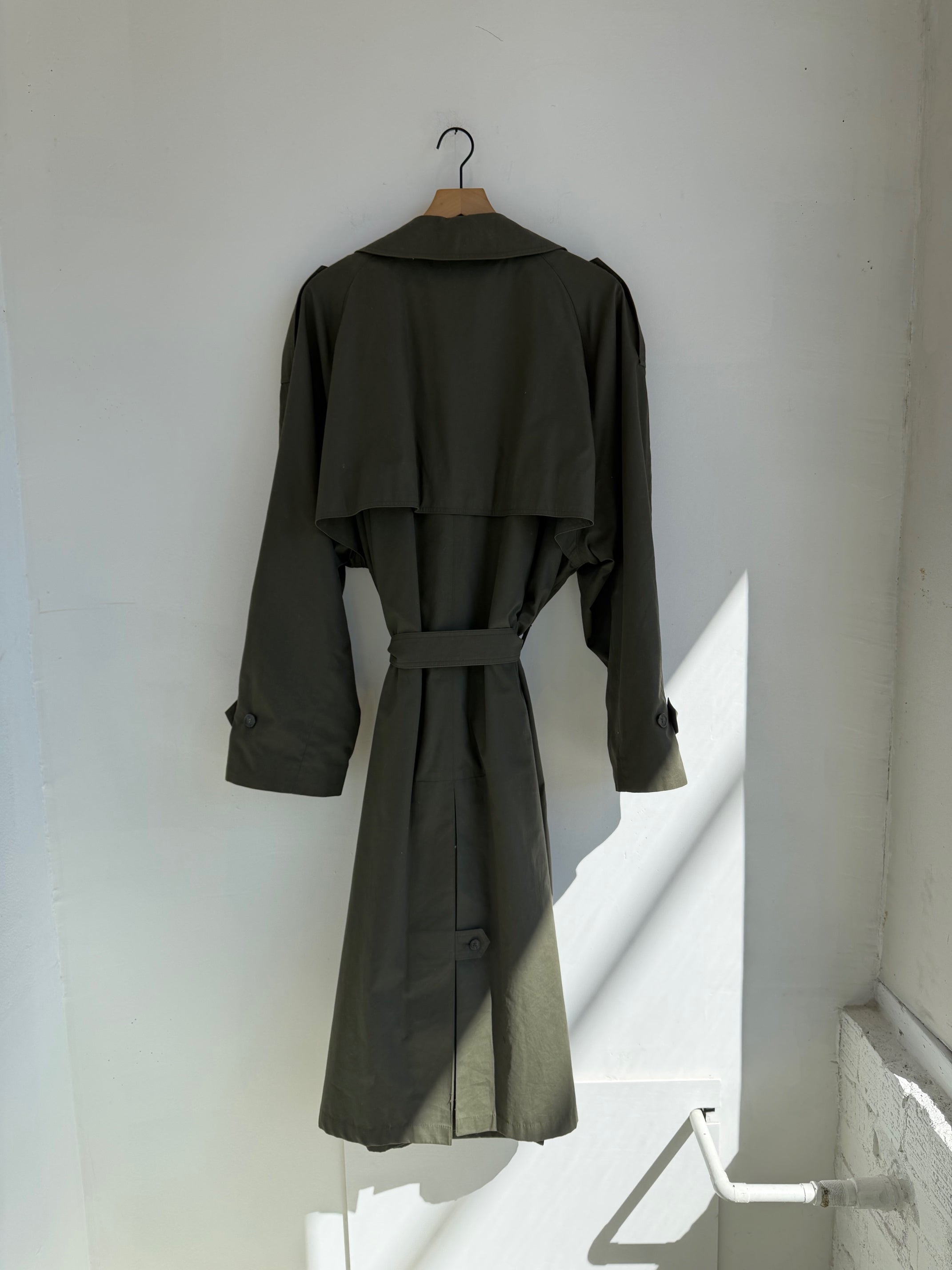 Vintage Double Breasted Trench Coat