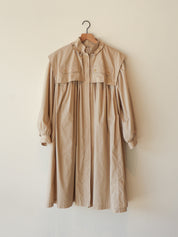 Vintage Valentino Ecru Rain Trench