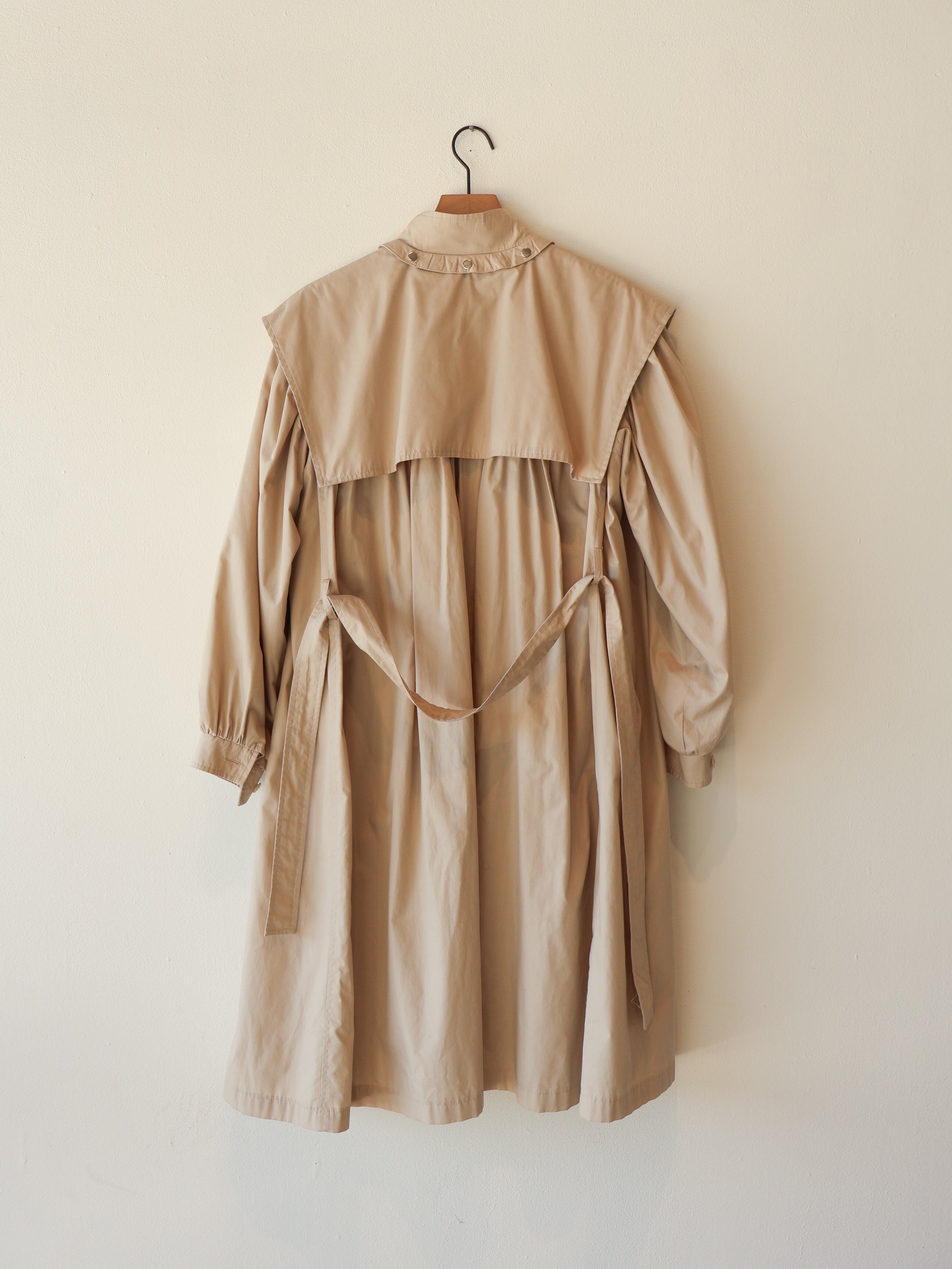Vintage Valentino Ecru Rain Trench
