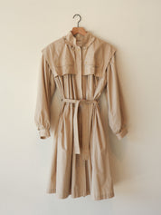 Vintage Valentino Ecru Rain Trench