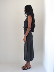 Charcoal Deora Sleeveless Sweater