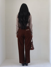 Still Here Everyday Jeans in Chocolate Corduroy