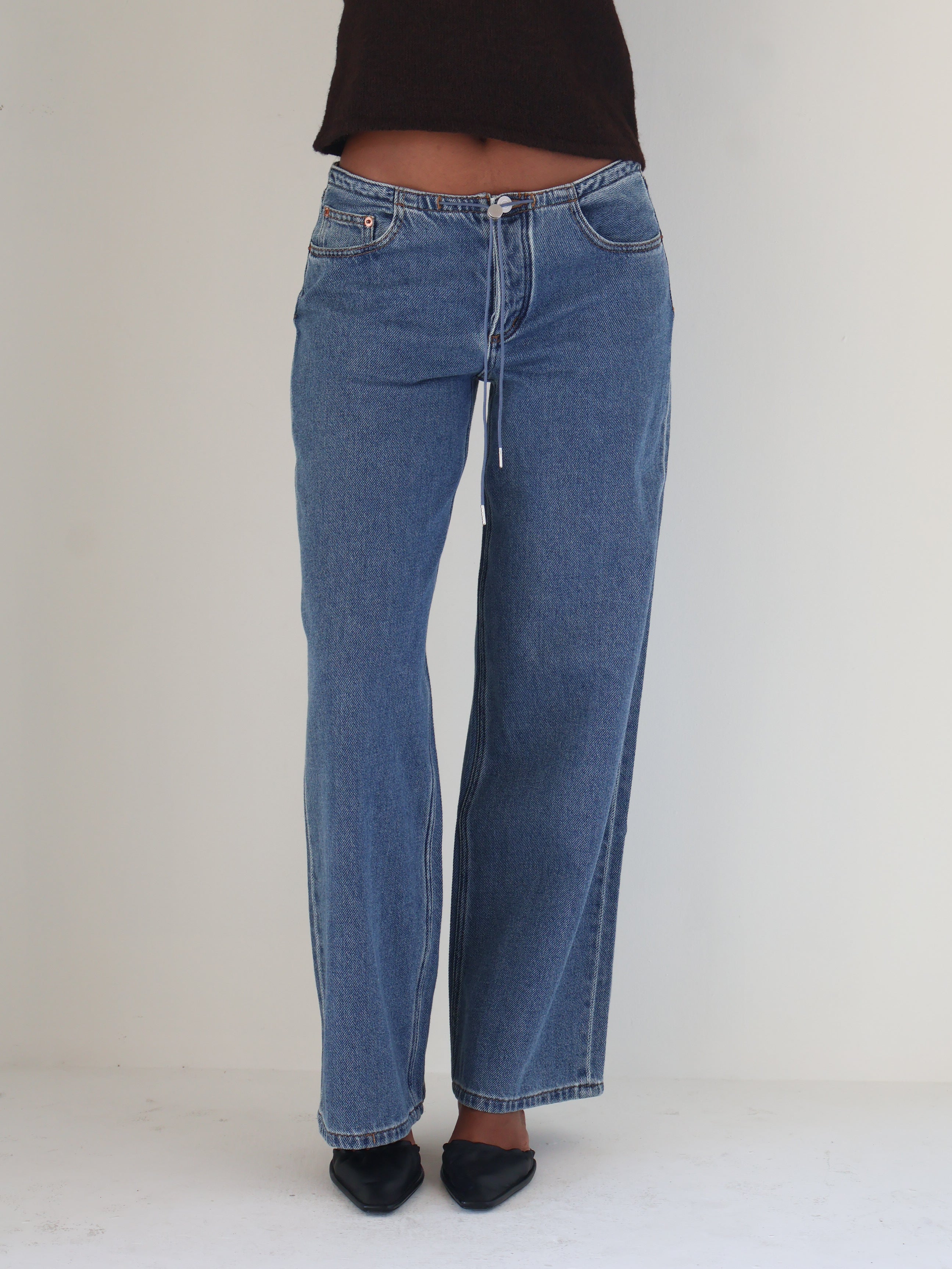 Still Here Cool Pants in Classic Blue