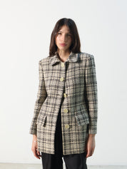 Vintage Plaid Guy Laroche Blazer