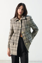 Vintage Plaid Guy Laroche Blazer